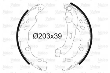 ARKA PABUÇ BALATA LOGAN 04 CLIO II-IV-P208 12 P301 12 C-ELYSEE 12 DS3 13-15 MICRA 10 MATRIX 01-10 Marka : VALEO