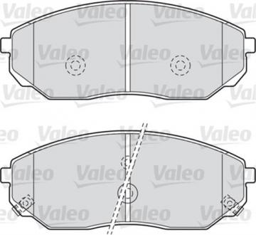 ÖN BALATA HYUNDAI İX35 2.0-2.0 CRDİ 10 CARENS III 06 SPORTAGE 06 D4EAD1B MOTOR İÇİN Marka : VALEO