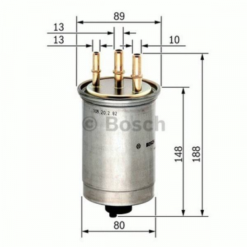 YAKIT FİLTRESİ TRANSIT CONNECT-TOURNEO CONNECT 1.8TDCI 02- 90 PS JAGUAR Marka : BOSCH