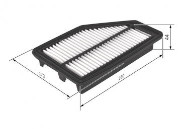 HAVA FİLTRESİ HONDA CRV III 2.0 16V VTEC Marka : BOSCH