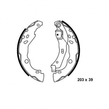 ARKA PABUÇ BALATA LOGAN 04 CLIO II-IV-P208 12 P301 12 C-ELYSEE 12 DS3 13-15 MICRA 10 MATRIX 01-10 Marka : BOSCH