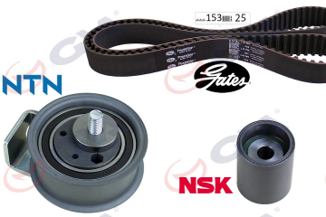 TRİGER SETİ 153x25 PASSAT 96-00 -A4 95-00 -A6 95-05 1.8-1.8T AJL-AEB-AFY K015492XS KÜTÜKSÜZ Marka : GVA