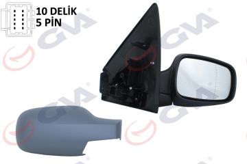 DIŞ DİKİZ AYNASI ELEKTRİKLİ SAĞ MEGANE II 02 REZİST ASFERİKLİ ASTARLI SENSÖRLÜ VM-138EHPSR Marka : GVA