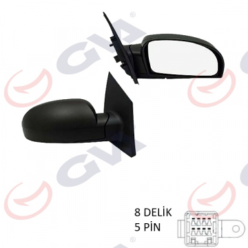 DIŞ DİKİZ AYNASI ELEKTRİKLİ SAĞ GETZ 02-06 VM-452EHR Marka : GVA