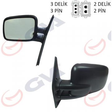 DIŞ DİKİZ AYNASI ELEKTRİKLİ SOL TRANSPORTER T4 96 VM-186EHL Marka : GVA
