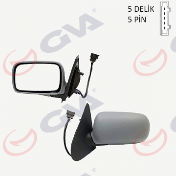 DIŞ DİKİZ AYNASI ELEKTRİKLİ SOL POLO 94-99 VM-184L Marka : GVA