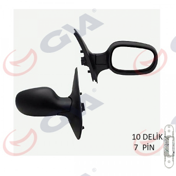 DIŞ DİKİZ AYNASI ELEKTRİKLİ SAĞ CLIO SYMBOL II 00 SENSÖRLÜ VM-136EHSR Marka : GVA