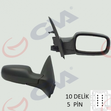 DIŞ DİKİZ AYNASI ELEKTRİKLİ SAĞ MEGANE II 04 5 FİŞ SENSÖRLÜ VM-138EHSR Marka : GVA