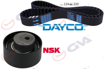 EKSANTRİK GERGİ KİTİ 124x220 -BRAVO I-II 1.2 -1.4-DOBLO 1.4-LINEA 1.2 -MARE-PALIO 1.2 Marka : GVA