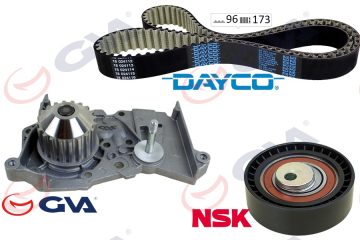 DEVİRDAİMLİ EKSANTRİK GERGİ KİTİ 096x173 DACIA LOGAN 1.4-1.6 04-SANDERO 1.4-1.6 08-DOKKER 1.6 16V Marka : GVA
