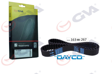 TRİGER KAYIŞI 163x267 AVENSIS 2.0 İ 97-03 -CAMRY 2.2 İ 91-01 -CARINA 2.0 İ 87-97 -RAV4 2.0 İ 9 Marka : GVA