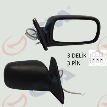 DIŞ DİKİZ AYNASI ELEKTRİKLİ SAĞ COROLLA 97-01 VM-278ER Marka : GVA