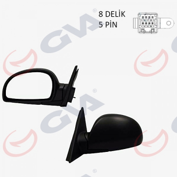 DIŞ DİKİZ AYNASI ELEKTRİKLİ ISITMALI SOL ACCENT 03-05 VM-449EHL Marka : GVA