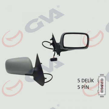 DIŞ DİKİZ AYNASI ELEKTRİKLİ SAĞ POLO CLASIC 96 ASTARLI VM-184NHER Marka : GVA