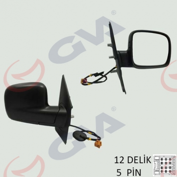DIŞ DİKİZ AYNASI ELEKTRİKLİ SAĞ VW TRANSPORTER T5 MULTİVAN 04 VM-373EHR Marka : GVA