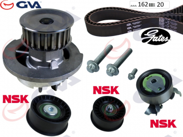 DEVİRDAİMLİ EKSANTRİK GERGİ KİTİ ASTRA G-CORSA C-VECTRA C-MERIVA A-ZAFIRA A 1.4-1.6-1.8 16V Z16-14XE Marka : GVA