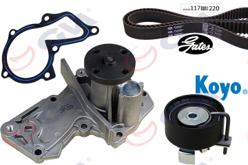DEVİRDAİMLİ EKSANTRİK GERGİ KİTİ 117x220 CMAX 1.6 16V-FOCUS 1.4-1.6 16V-FIESTA 1.2-1.4-1.6 16V Marka : GVA