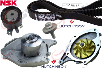 DEVİRDAİMLİ EKSANTRİK GERGİ KİTİ 123x270 CLIO II-IV KANGOO 01 MEGANE II-SCENIC II-MICRA III 1.5DCI K9K Marka : GVA