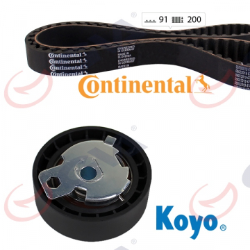 EKSANTRİK GERGİ KİTİ 091x200 FOCUS I-II 98- -CMAX-MONDEO IV 07- -CONNECT 02- 1.8TDCI TEFLONSUZ Marka : GVA