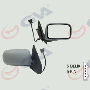 DIŞ DİKİZ AYNASI ELEKTRİKLİ SAĞ POLO 94-99 VM-184R Marka : GVA