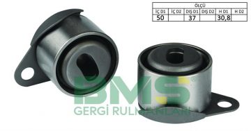 ALTERNATÖR GERGİ RULMANI 50 37 30.8 DEMİR CARISMA-MOVANO-VIVARO-MEGANE Marka : BMS
