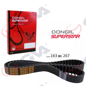 TRİGER KAYIŞI 163x267 AVENSIS 2.0 İ 97-03 -CAMRY 2.2 İ 91-01 -CARINA 2.0 İ 87-97 -RAV4 2.0 İ 9 Marka : DONGIL