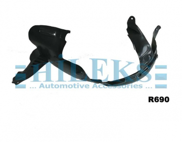 ÇAMURLUK DAVLUMBAZI PVC ÖN İÇ SOL CLIO III SYMBOL 07 Marka : HILEKS
