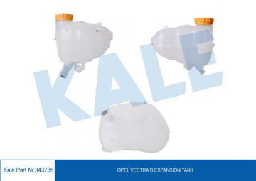GENLESME KAVANOZU KAPAKLI VECTRA B 1.6I 16V-1.7TD-1.8I 16V-2.0I 16V-2.6I V6 TEK CIKIS Marka : KALE