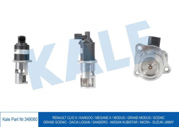 EGR VALFİ GERİ DÖNÜŞÜM CLIO II-KNG-MGN II 1.5 DCI MASTER II MOVANO LGN II 2.2 00 K9K Marka : KALE