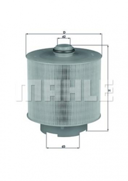 HAVA FİLTRESİ AUDI A6 2.4-2.8-3.0-3.2 04-11 Marka : MAHLE