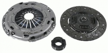 DEBRİYAJ SETİ BASKI DİSK GOLF V-VI-JETTA-PASSAT-SCIROCCO-TOURAN 1.4TSI 08 CAVD 228mm 3000970030 Marka : SACHS