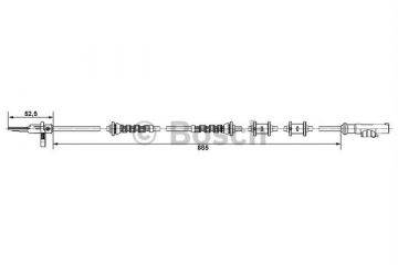 TEKERLEK HIZ SENSÖRÜ DUCATO-BOXER-JUMPER 2.2-2.3-3.0 HDİ-JTD 06 ARKA Marka : BOSCH