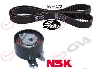 EKSANTRİK GERGİ KİTİ 123x270 CLIO II-IV KANGOO 01 MEGANE II-SCENIC II-MICRA III 1.5DCI K9K K015578XS Marka : GVA