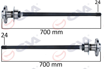 AKS ARKA SET ORS RULMANLI M131 SLX 2000 YM KALIN RULMAN Marka : GVA