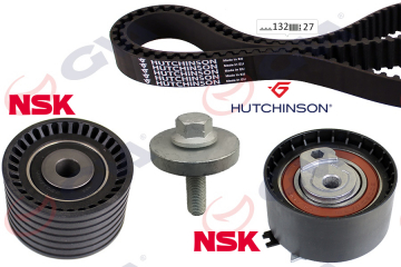 EKSANTRİK GERGİ KİTİ CLIO II-III-MEGANE I-II-III-LAGUNA I-II-SCENIC I-II 1.4-1.6 16V HUTCHINSON KAYIŞ Marka : GVA