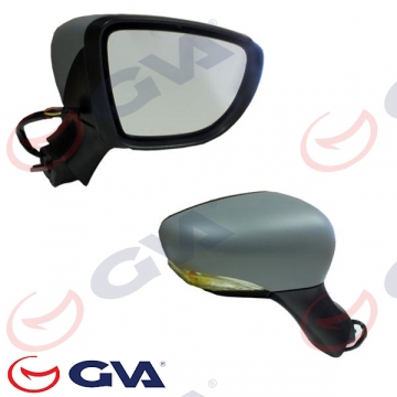 DIŞ DİKİZ AYNASI SAĞ CLIO 17 ELEKTRİKLİ KATLANIR ISITMALI SİNYALLİ SENSÖRLÜ ASTARLI KONVEKS VM-6126EBPSR Marka : GVA