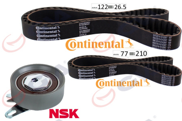 TRİGER SETİ 122x26.5-077x210 TRANSPORTER T4 2.4D 90-03 AJA K065323XS 2 KAYIŞ 1 GERGİ Marka : GVA