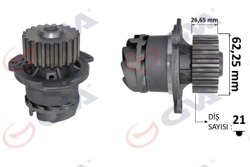 DEVİRDAİM LADA SAMARA 88-99 BA 2108 VEGA 1.5-1.5 16V-16 95-12 Marka : GVA