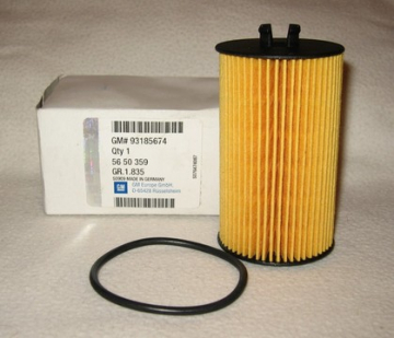 650172 YAĞ FİLTRESİ ASTRA G-H-J 1.2-1.4 16V-1.8- CORSA C-D- ZAFIRA 1.2-1.4-VECTRA C 1.8 Marka : GM