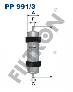YAKIT FİLTRESİ AUDI A7 4GA/GF 3.0 TDI 245HP 10/10- Marka : FILTRON