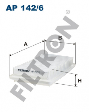 HAVA FİLTRESİ COROLLA 1.4D-2.0D-4D-2.0 D46 AVENSIS 2.0D-4D 04 Marka : FILTRON