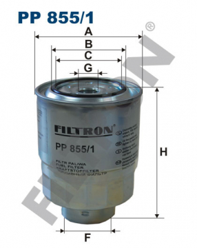 YAKIT FİLTRESİ CIVIC 2.2 CTDi HB 05-11 CRV 2.2CTDI 07-09 ACCORD 2.2CTDI 04-08 FRV 2.2CTDI 05- Marka : FILTRON