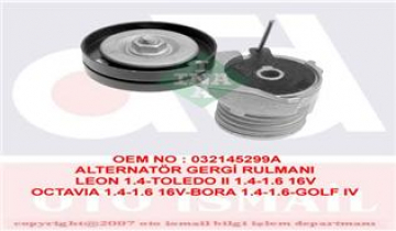 ALTERNATÖR GERGİ RULMANI KÜTÜKLÜ GOLF4-BORA-POLO-CORDOBA-FABIA-A3 1.4-1.6 16V AHW-BCB Marka : INA