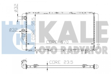 RADYATÖR R21-CNCRD-MNGR-OPT AC MEK 667x355x18 1 SIRA ALB SİSTEM Marka : KALE