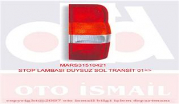 STOP LAMBASI DUYSUZ SOL TRANSİT 01 Marka : MARS-