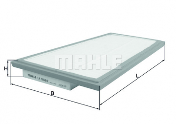 HAVA FİLTRESİ C320-C350-CLK320-E280-E300-E320-S320-S350-ML280-ML300-ML320-ML350-R280-R300-R320 Marka : MAHLE
