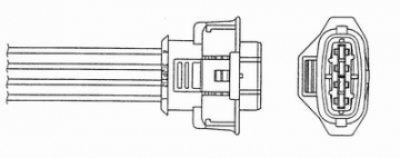 OZA334-SZ3 OKSİJEN SENSÖRÜ NGK-0407/NGK-0418/NGK-0485/NGK-0496/NGK-1330/NGK-1705/NGK-1706/NGK-97426 Marka : NGK