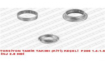 TORSİYON TAMİR TAKIMI KİTİ KEÇE SİZ/KAPAKLI P206 1.4-1.6 İNJ 2.0 HDİx O Marka : SNR