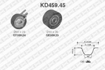 EKSANTRİK GERGİ KİTİ C3 1.4 16V HDI 02 SUZUKI 1.4 04 Marka : SNR