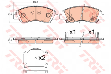 ÖN BALATA HYUNDAI İ10 1.0-1.2 13 Marka : TRW